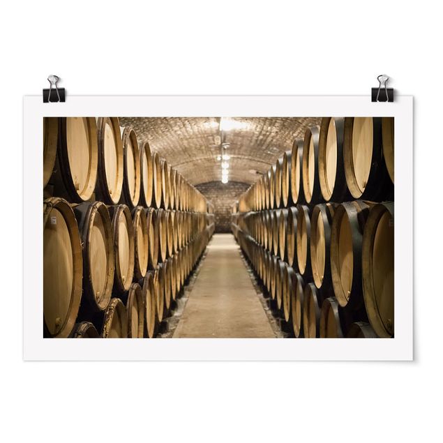 Poster - Wine cellar