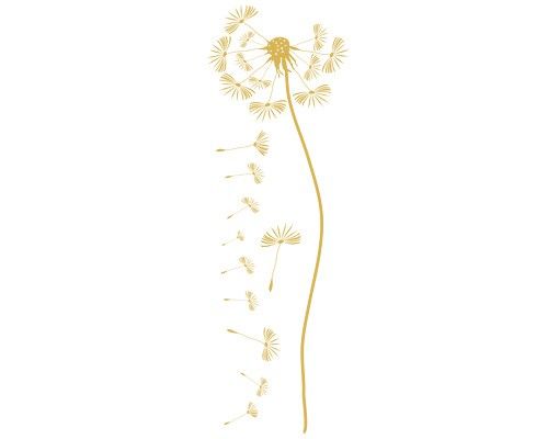 Coffee cup wall stickers No.252 Dandelion