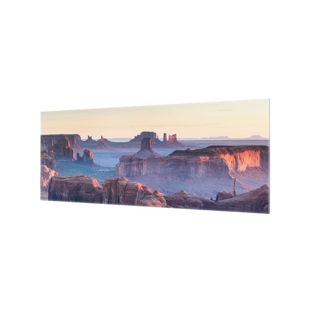 Glass Splashback - Sunrise In Arizona - Panorama 5:2