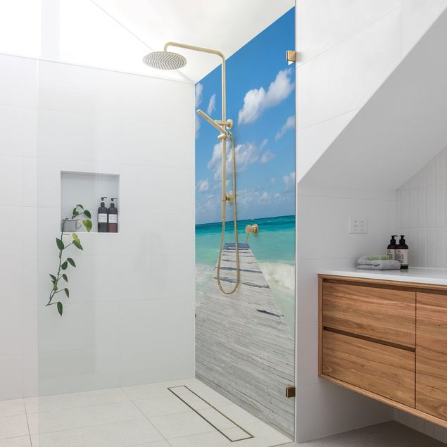 Shower panels Landing Stage Into The Ocean