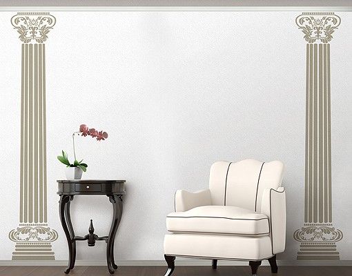 Coffee cup wall stickers No.RS29 The Columns Of Aphrodite