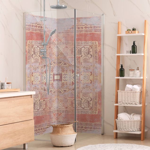 Shower panels Remembering Mykonos