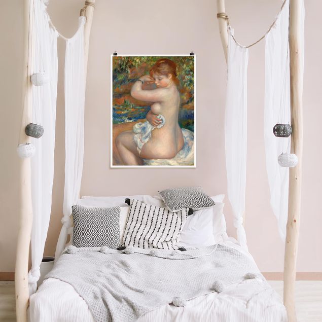 Poster art print - Auguste Renoir - After the Bath