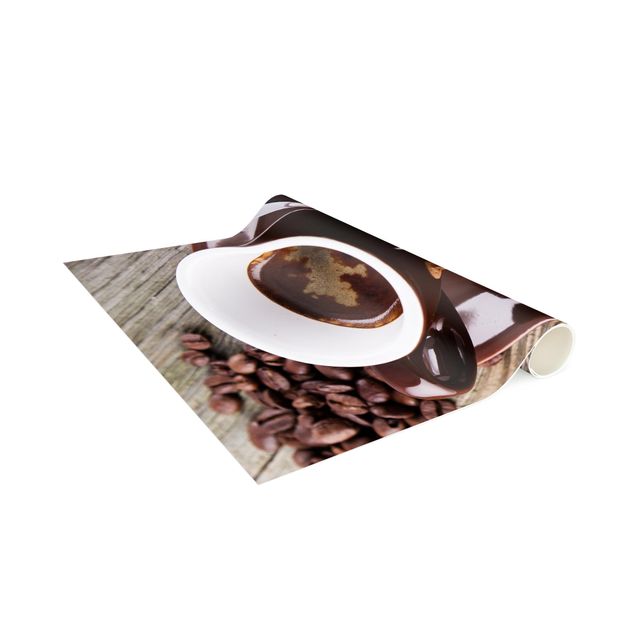 Modern rugs Coffee Mugs With Coffee Beans
