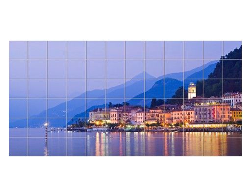 Tile sticker - Bellagio On Lake Como