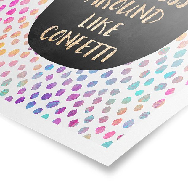 Poster - Throw Kindness Around Like Confetti
