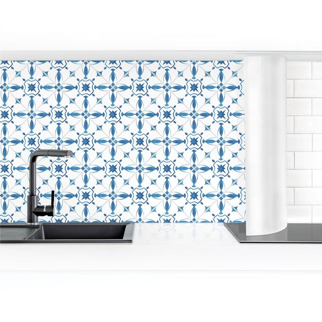 Kitchen wall cladding - Watercolour Tiles - Porto