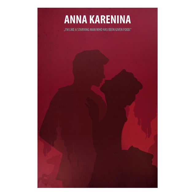 Magnetic memo board - Film Poster Anna Karenina