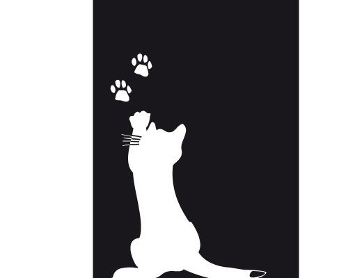 Wall decal No.UL718 Little Cat