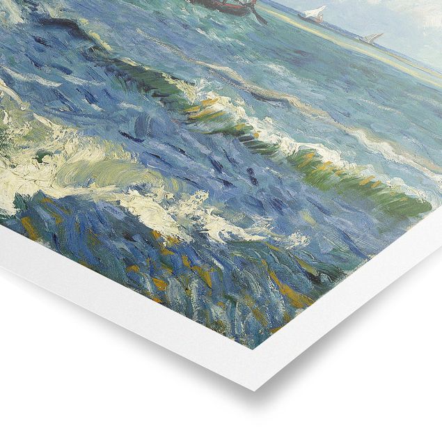 Poster - Vincent Van Gogh - Seascape Near Les Saintes-Maries-De-La-Mer