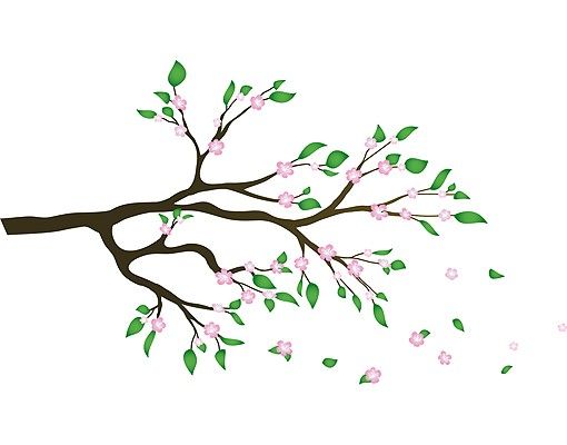 Wall sticker - No.RS63 Blossom Branch