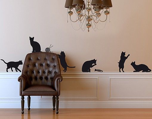Wall stickers africa No.RS66 Cat Gang