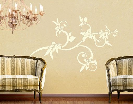 Wall stickers tendril No.RS78 Branch With Curlicues II