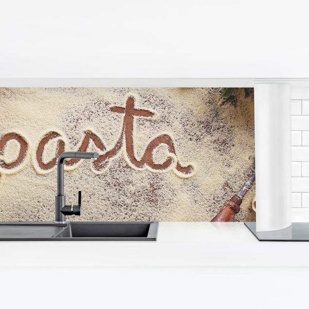 Kitchen wall cladding - Pasta Italiana