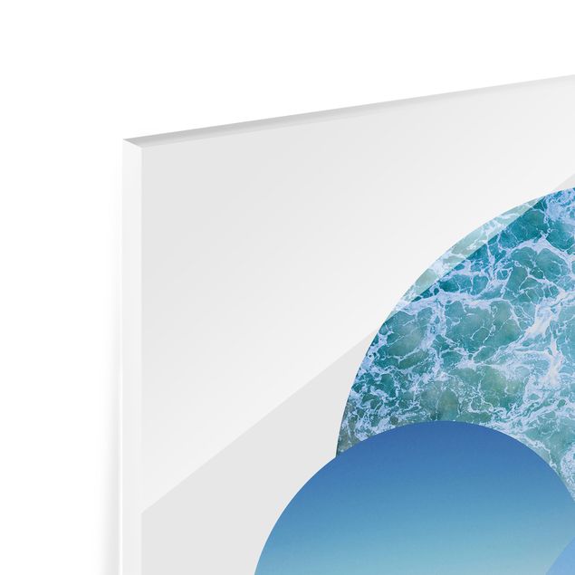 Splashback - Oceans In A Circle - Square 1:1