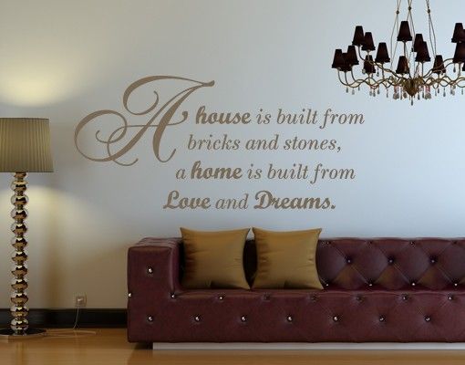 Inspirational quotes wall stickers No.EK114 Love And Dreams