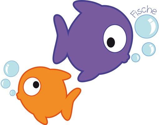 Wall art stickers No.FB162 Fishes