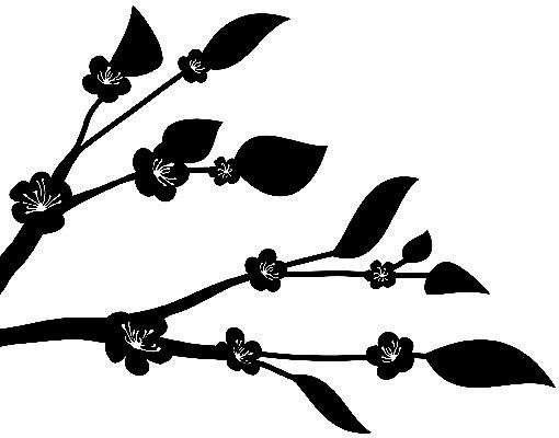 Window sticker - No.RS63 Blossom Branch