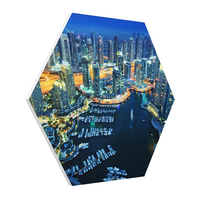 Forex hexagon - Dubai Marina At Night