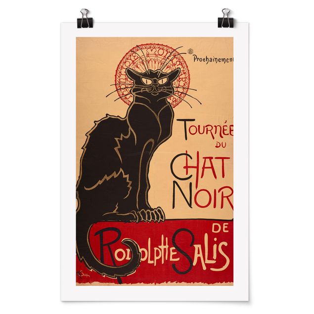 Poster - Théophile Steinlen - The Black Cat