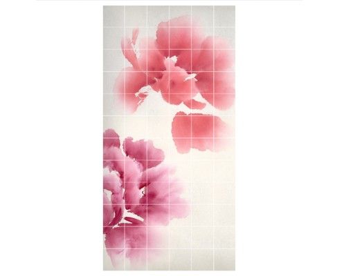 Tile sticker - Artistic Flora II