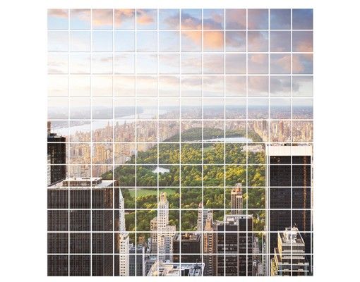 Tile sticker - Overlooking Central Park