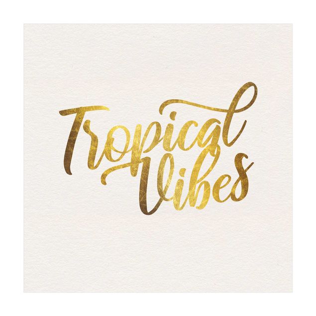 Golden rugs Gold - Tropical Vibes