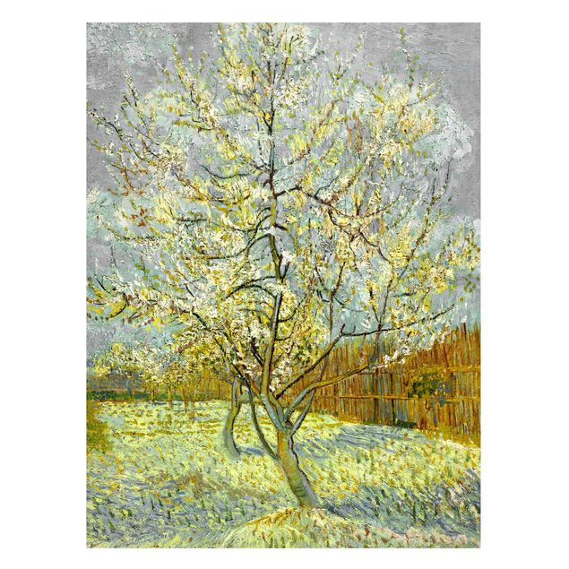 Magnetic memo board - Vincent van Gogh - Flowering Peach Tree