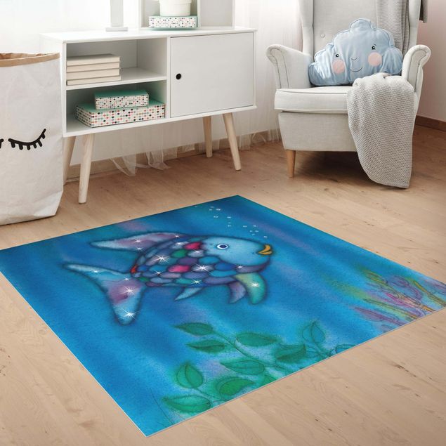 contemporary rugs The Rainbow Fish - Alone In The Vast Ocean