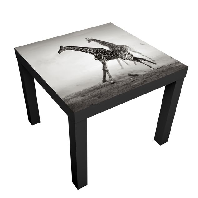 Adhesive film for furniture IKEA - Lack side table - Giraffe Hunt