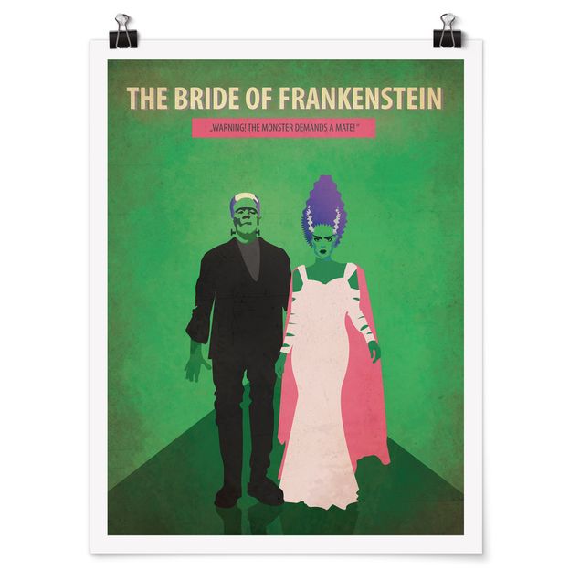 Poster - Film Poster The Bride Of Frankenstein