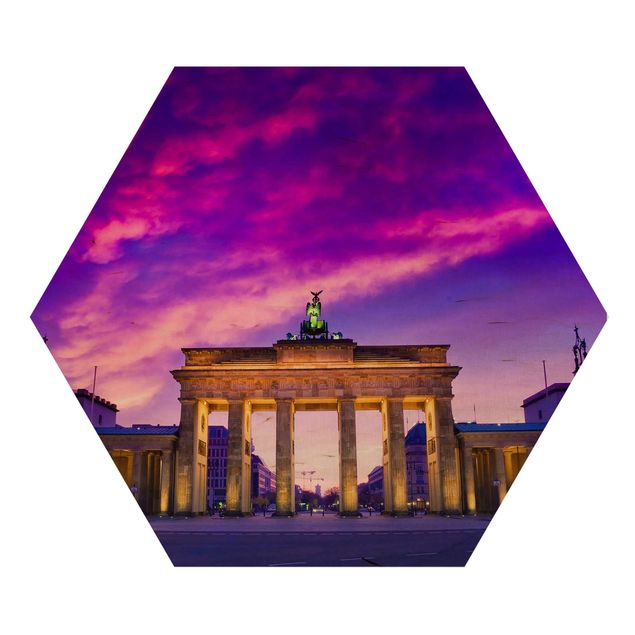 Wooden hexagon - This Is Berlin!