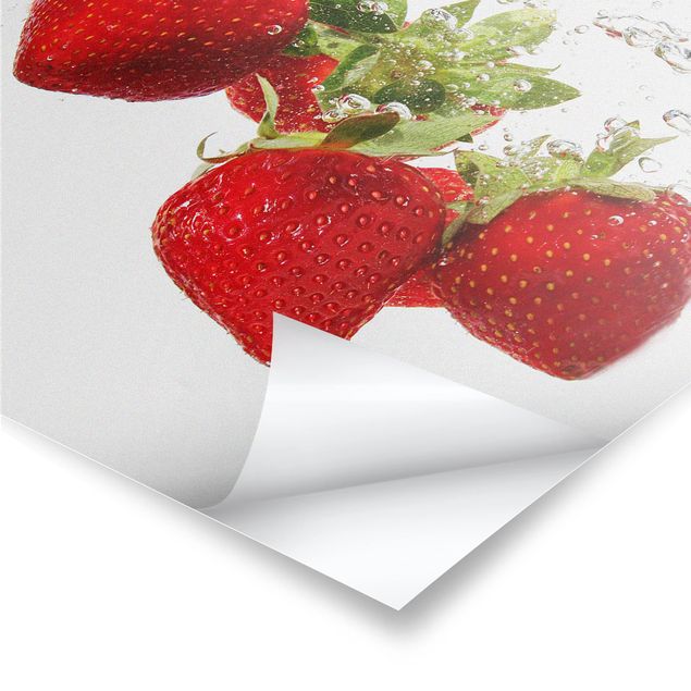 Poster kitchen - Strawberry Water