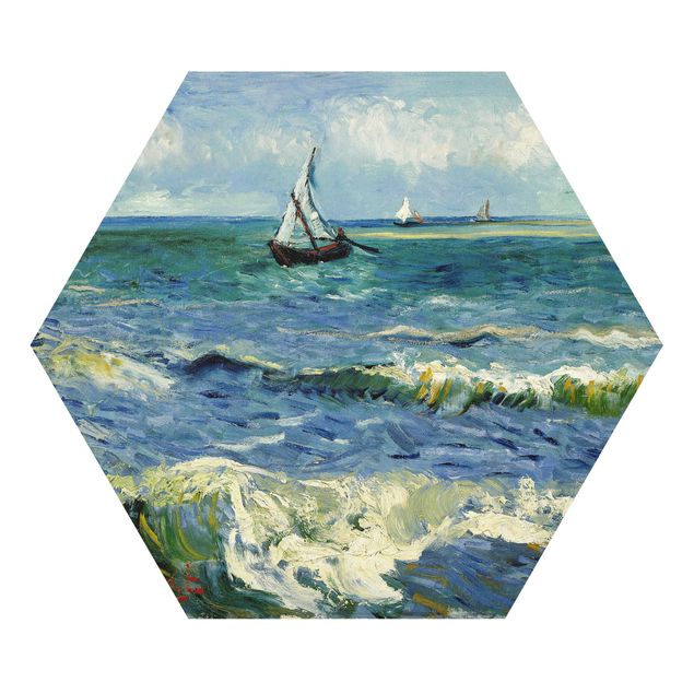 Forex hexagon - Vincent Van Gogh - Seascape Near Les Saintes-Maries-De-La-Mer