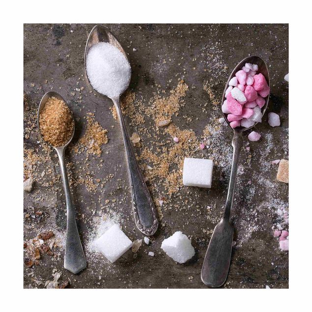 Grey rugs Vintage Spoon With Sugar