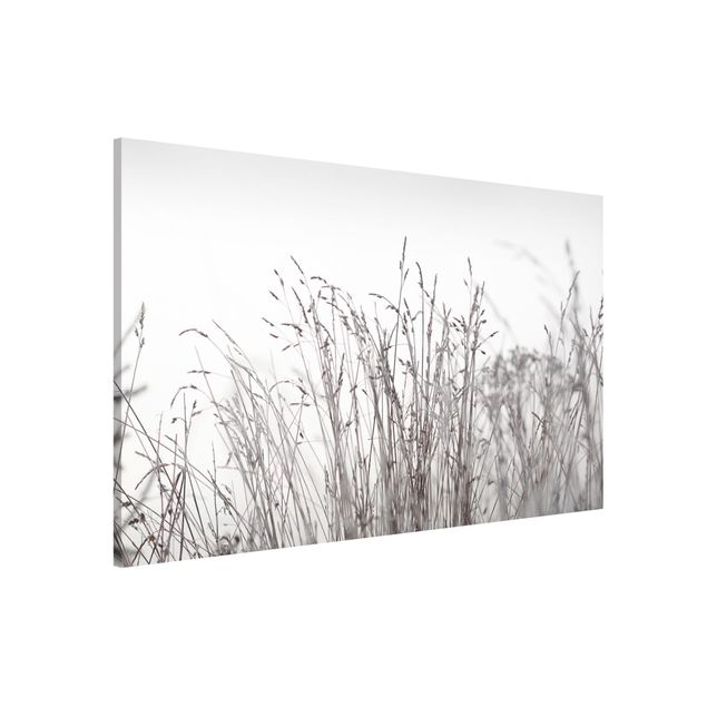 Magnetic memo board - Winter Grasses
