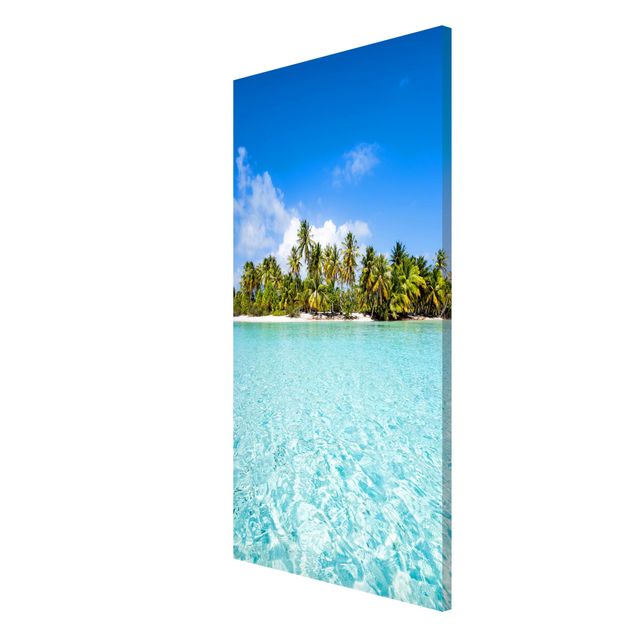 Magnetic memo board - Crystal Clear Water