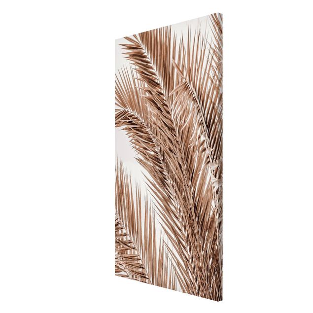 Magnetic memo board - Bronze Coloured Palm Fronds