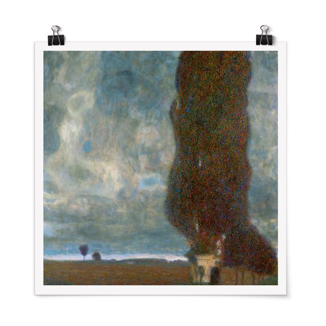 Poster - Gustav Klimt - The Great Poplar II