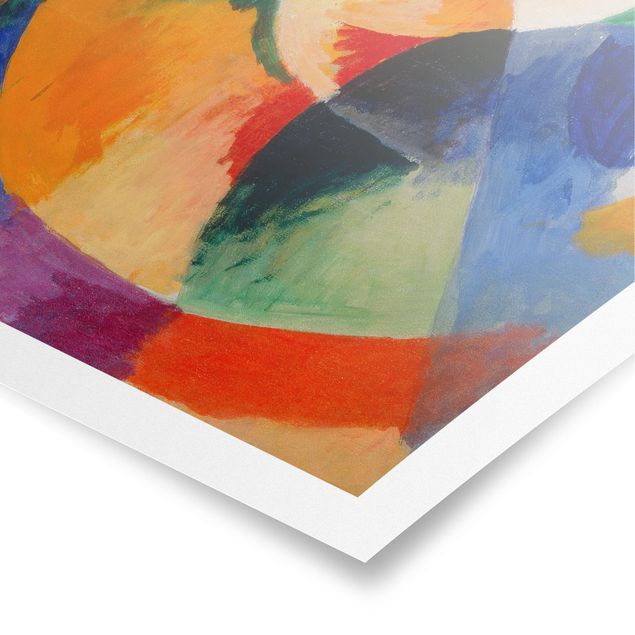 Poster art print - Robert Delaunay - Circular Shapes, Sun