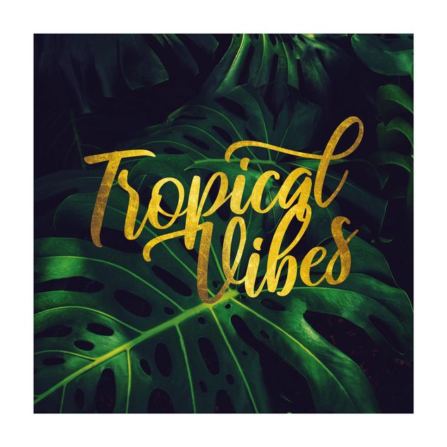Golden rugs Jungle - Tropical Vibes