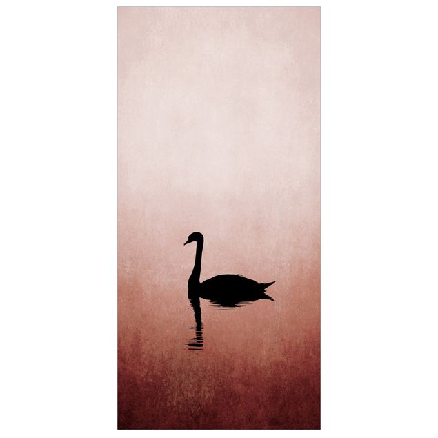 Room divider - Swan In Sunset