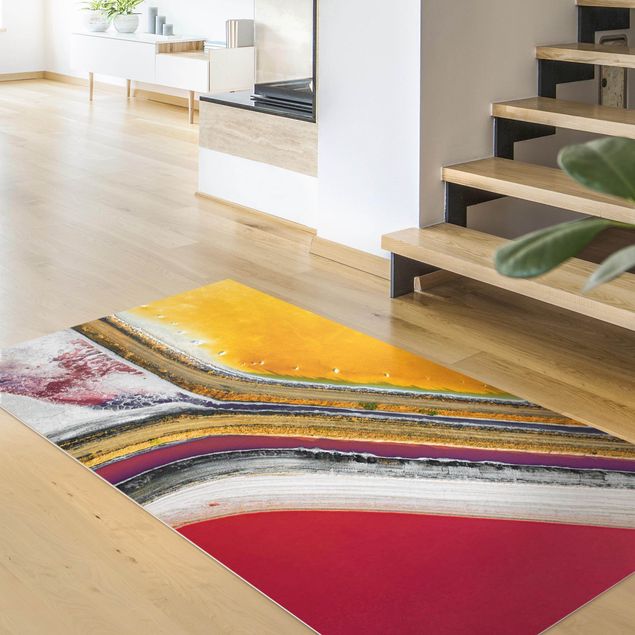 Outdoor rugs Play Of Colours In Californian Saltlake