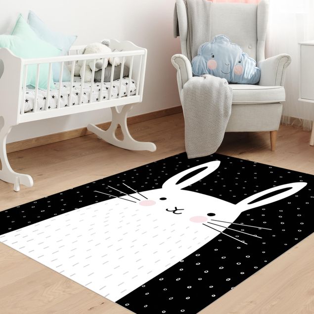 Modern rugs Zoo With Patterns - Rabbit