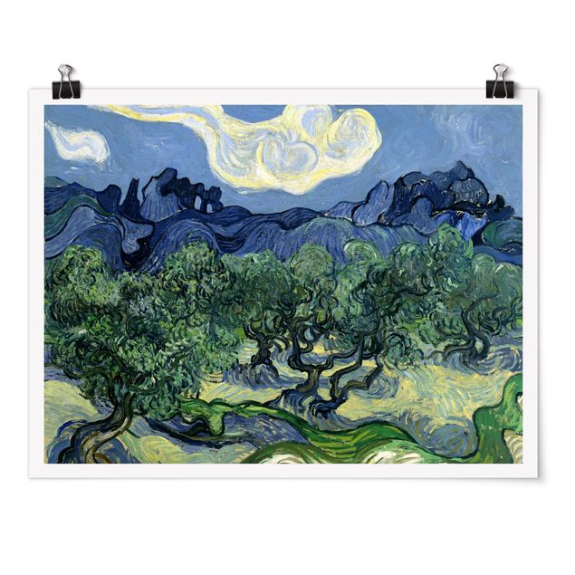Poster - Vincent Van Gogh - Olive Trees