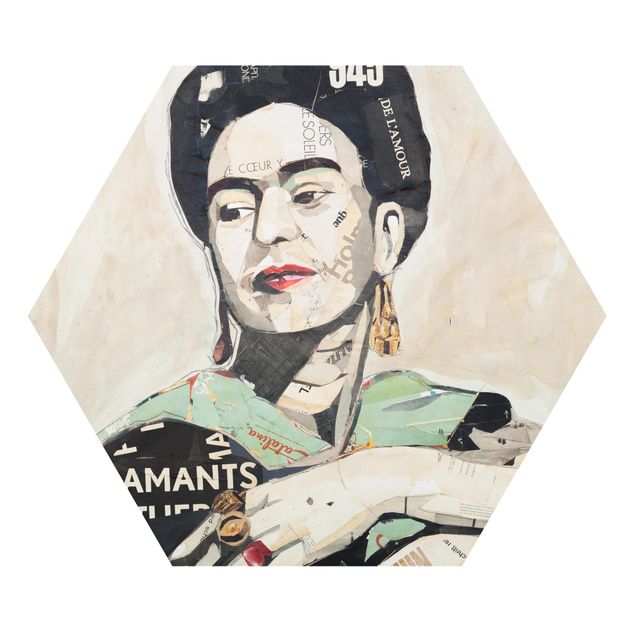 Forex hexagon - Frida Kahlo - Collage No.4