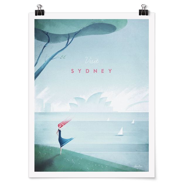 Poster - Travel Poster - Sidney