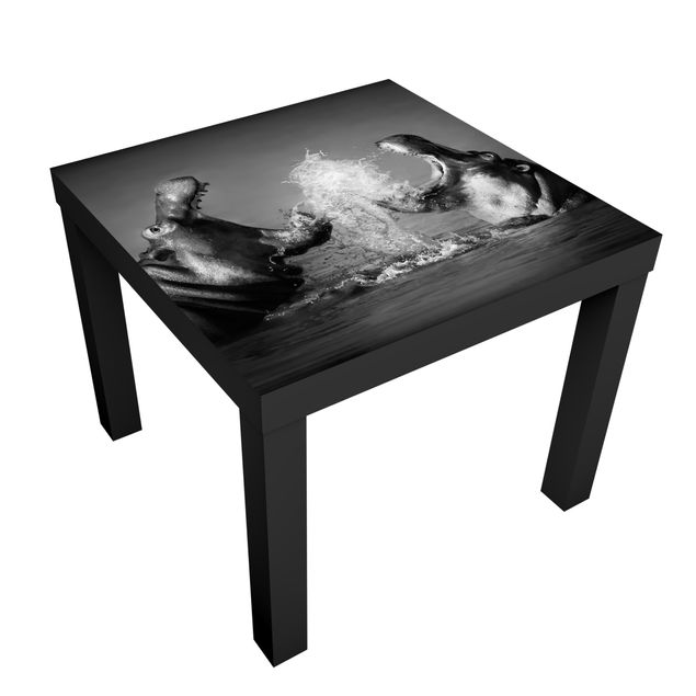 Adhesive film for furniture IKEA - Lack side table - Hippo Fight