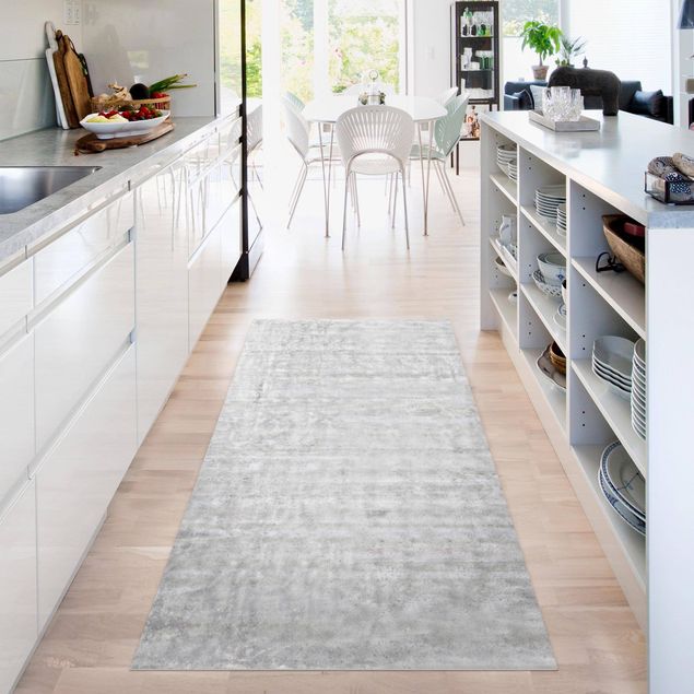 kitchen runner rugs High Wall With Concrete Look