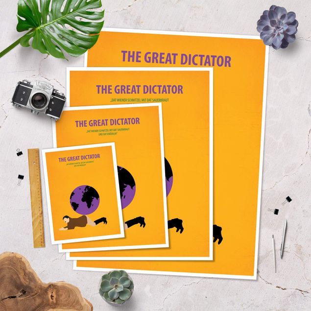 Poster - Film Poster The Great Dictator